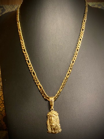 Conjunto em ouro 18k 23,9 gramas - Foto 5