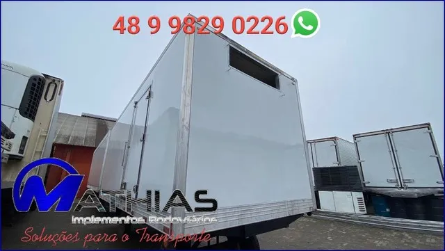 Bau frigorifico 6.50m Capacidade 12 paletes