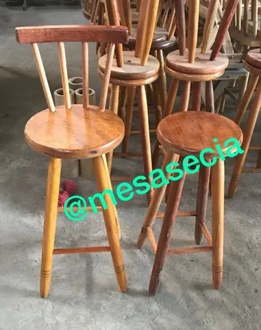 Banquetas altas - com e sem encostos 