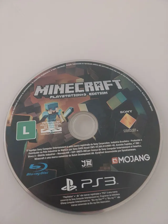 Minecraft PS4 Brasil.
