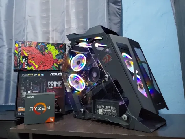 Pc Gamer Ice / Ryzen 5 5600G / 8GB DDR4 / SSD 240GB