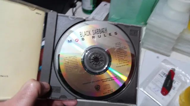 Cd Black Sabbath Mob Rules importado usado - Foto 2
