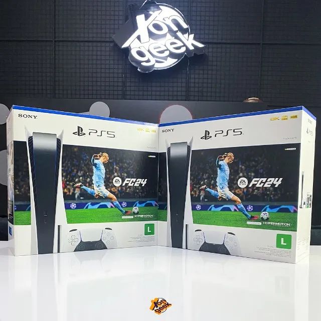 Console Sony PlayStation 5 ea Sports fc 24 825GB - Branco em