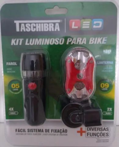 Kit luminoso para bike 