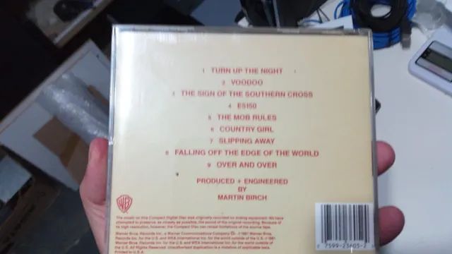 Cd Black Sabbath Mob Rules importado usado - Foto 5