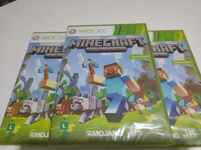 Jogo xbox 360 minecraft original lacrado em São Paulo