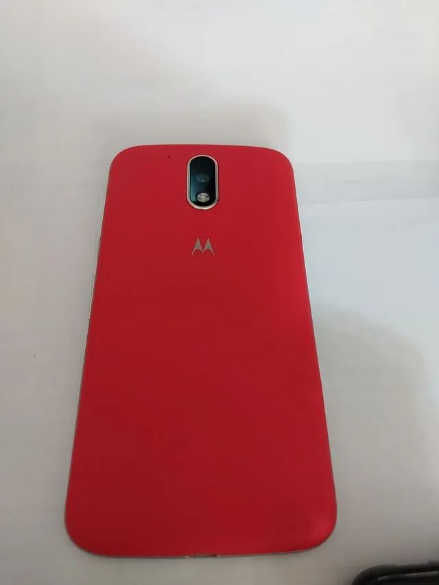 Motorola Moto G4 Plus 32GB - Vermelho - PRODUTO USADO!