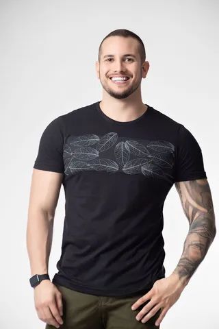 Gola Careca Masculina Estampada  - Foto 2