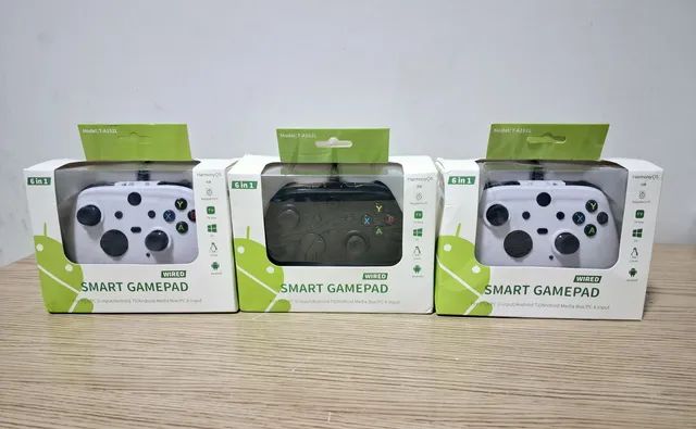 Controle Gamer Android Com Cabo Novo( ACEITO CREDISHOP)