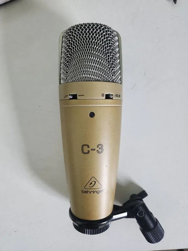 Microfone Condensador Behringer C3 Profissional