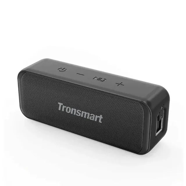 Caixa de Som Tronsmart T2 Mini, Bluetooth, até 18 Horas Musica, Entrada de cartão, Nova, L