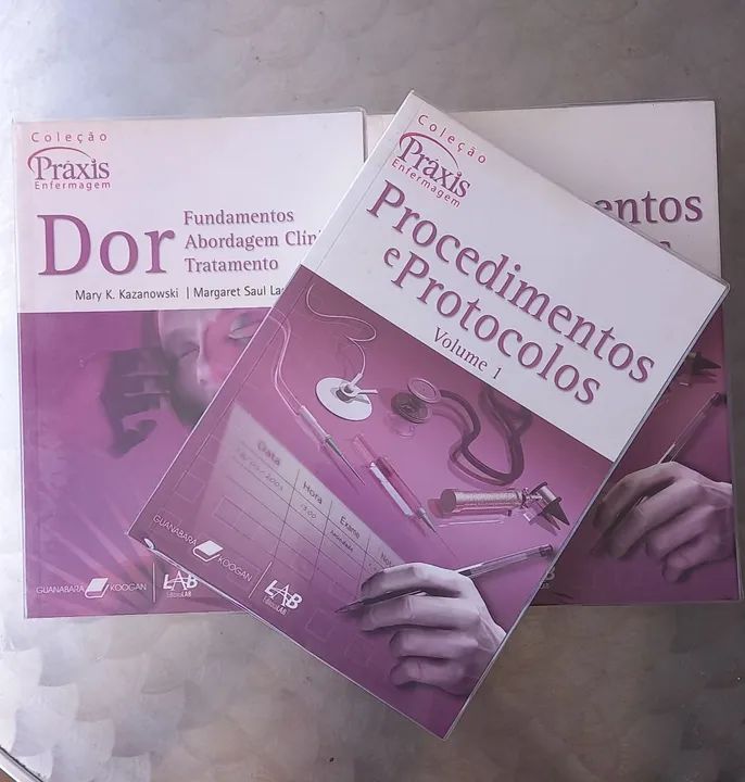 Livros de Enfermagem Praxis - Dor e Procedimentos e Protocolos