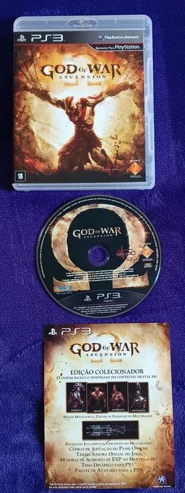 God of War Ascencion original em perfeito estado de conservação. - Foto 3