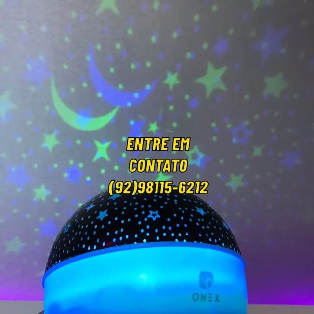 Projetor Luminaria Ceu Estrelado Galaxia -Entregas 9h as 22h - Foto 2