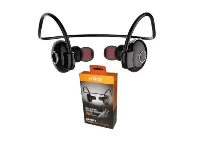 Fone Ouvido Sports Sem Fio Kaidi Kd-903 Bluetooth Orignal. Novo, lacrado. - Foto 5