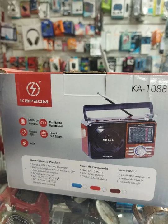 Rádio AM e FM bivolt  - Foto 2