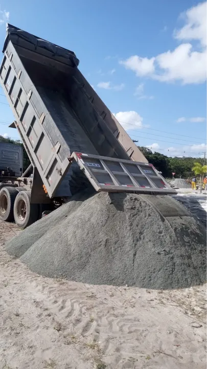 Areia,Brita, pó de pedra, Material de construção no geral!!