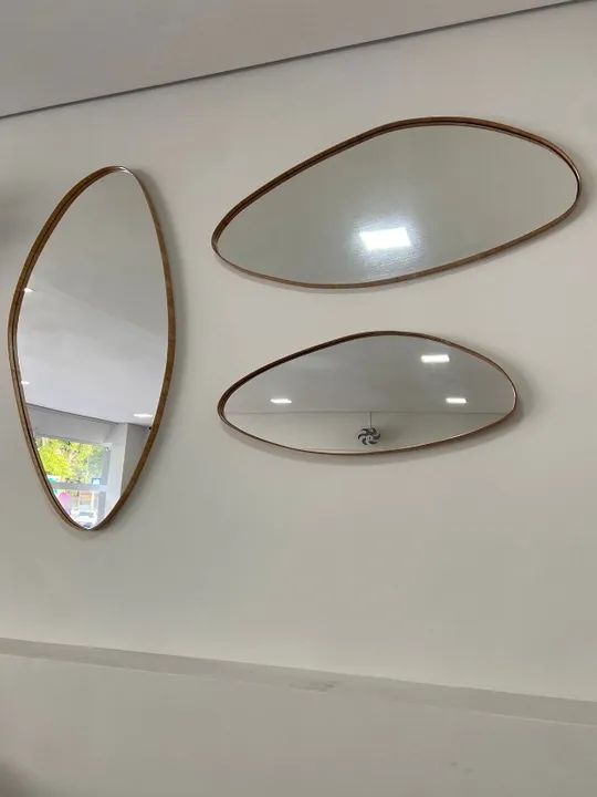 Espelho Orgânico Modernos Várias Medidas (cada) - Foto 2