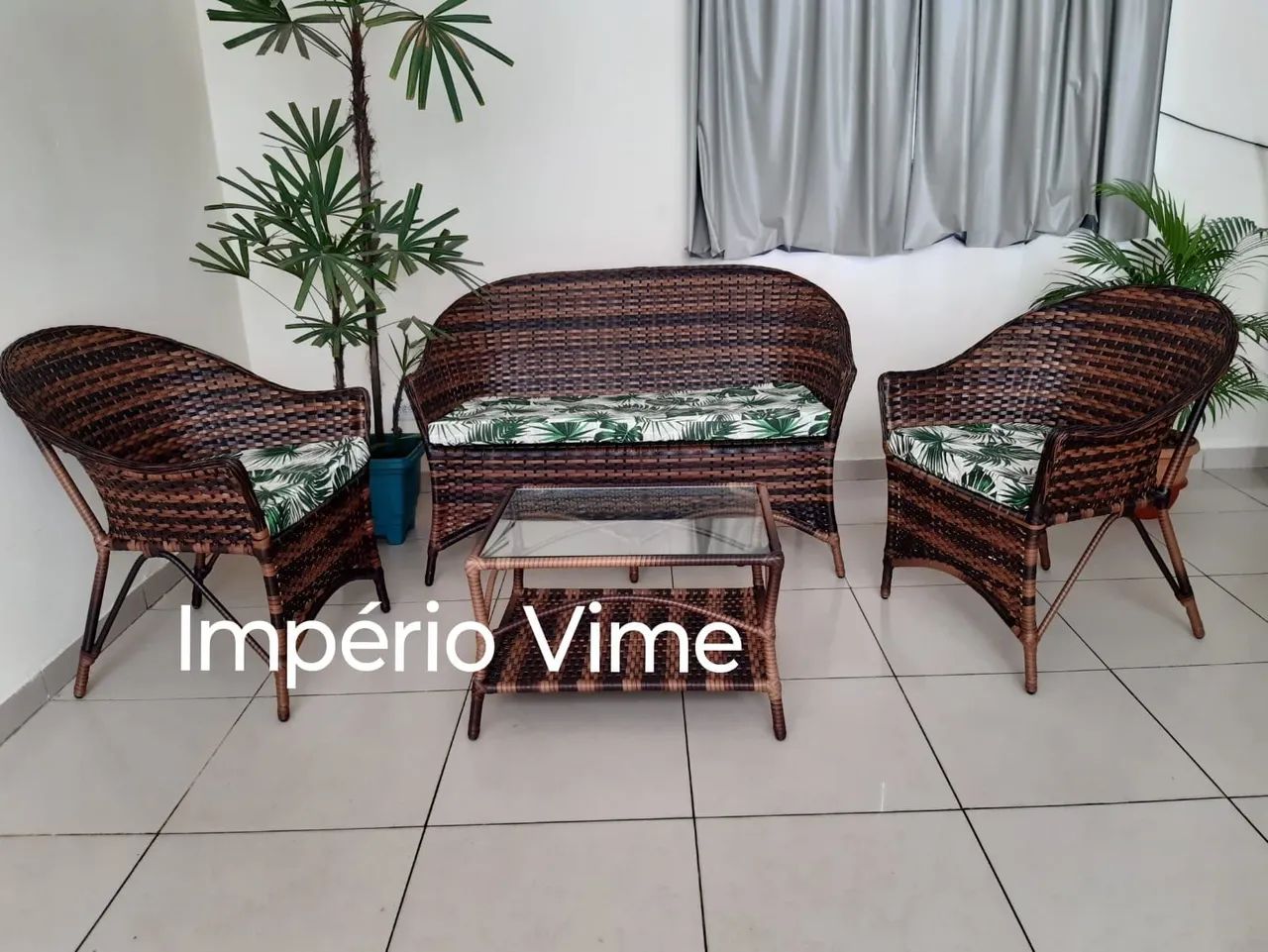 Promoção conjunto de vime e fibra sintética - Foto 4