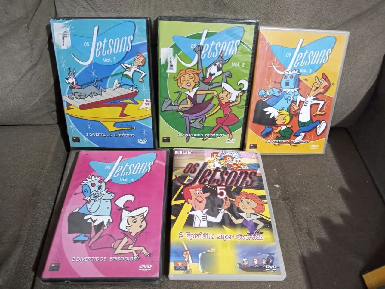 DVDS Coleção Os Jetsons (NOVOS LACRADOS )
