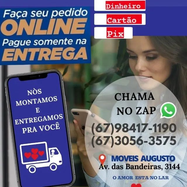 Cômoda 4 Gavetas Castanho Nova - Foto 6