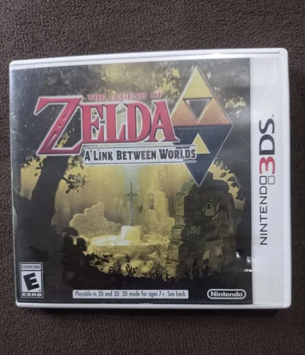 Jogo The Legend of Zelda: A Link Betwe en Worlds para Nintendo 3DS Original semi nova