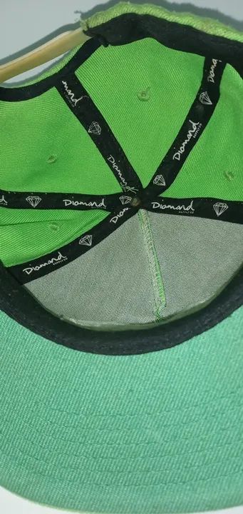 Boné verde Diamond supply co - Foto 3