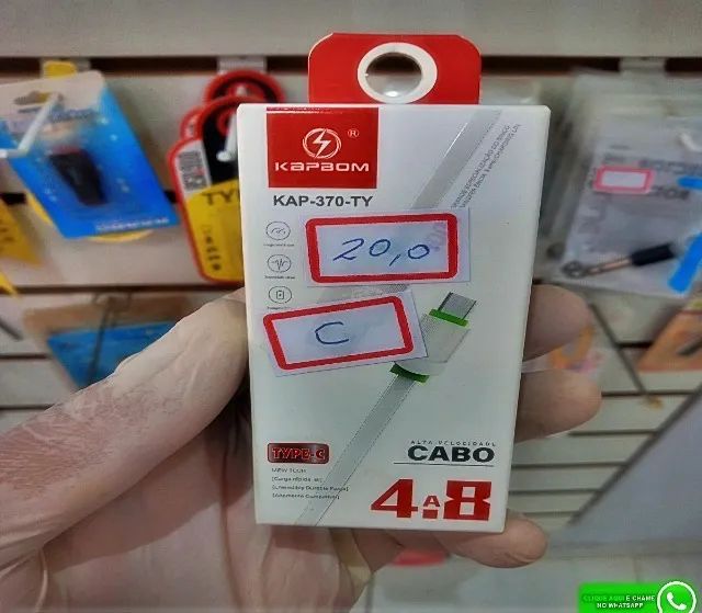 Cabo tipo C Para Xiaomi, Motorola, Samsung e LG  - Foto 3