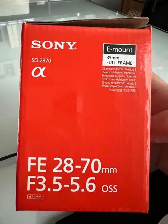 Lente Sony SEL2870 FE 28-70mm F3.5-5.6 OSS E-Mount ? - Foto 2