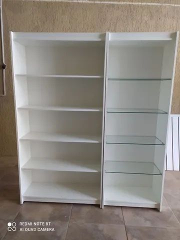 Prateleira MDF - Prateleira de vidro MDF 