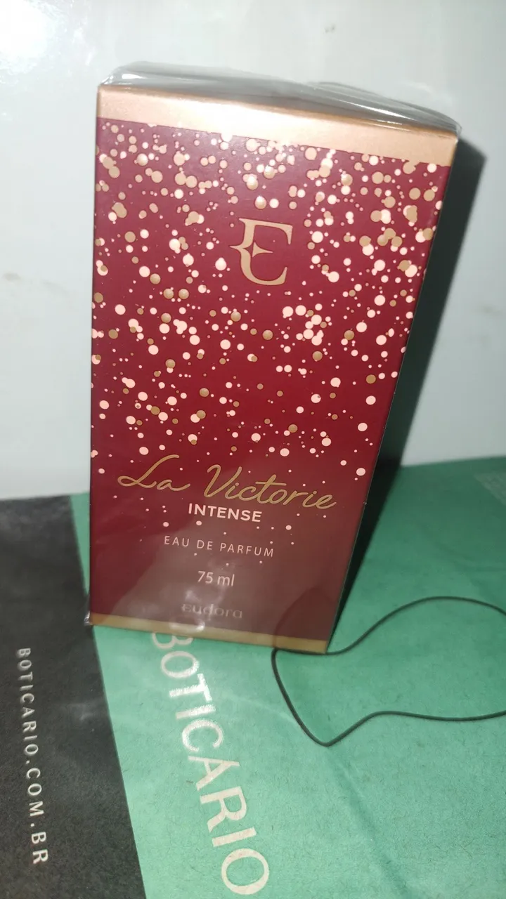 Perfume La Victorie Intense 75ml Eudora lacrado