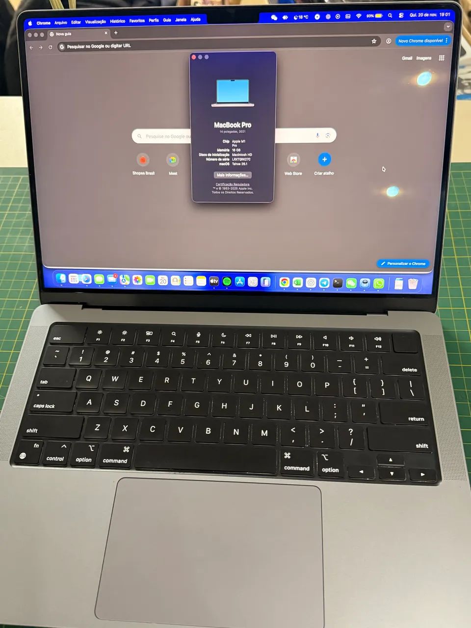MacBook Pro M1 Pro 16gb 1TB - Notebooks - Jardim Imperador (Zona