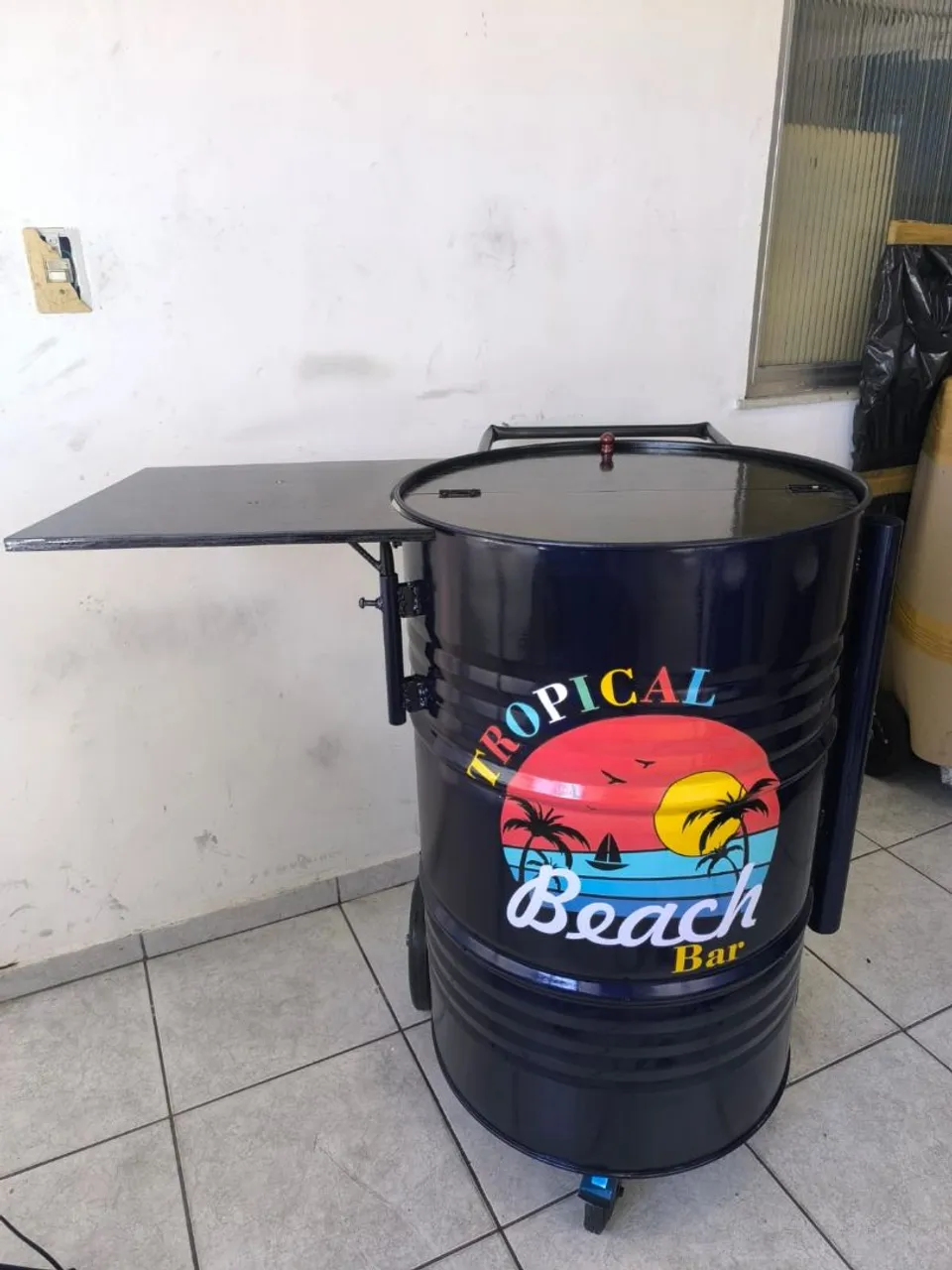 Barzinho Tropical em Tambor - Perfeito para sua área de lazer!