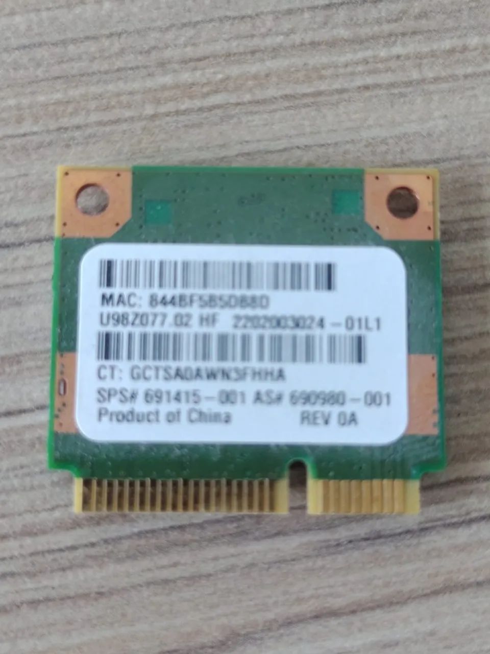 Placa Rede Notebook Wifi Wireless Ralink RT5390 - Foto 2
