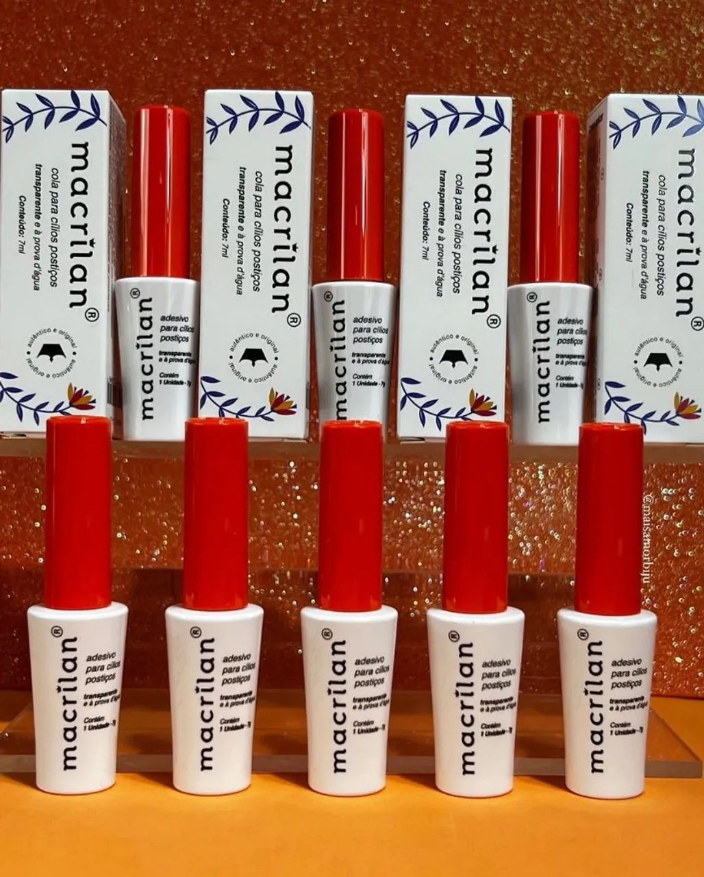 Cola para cílios postiços Macrilan - 7ml