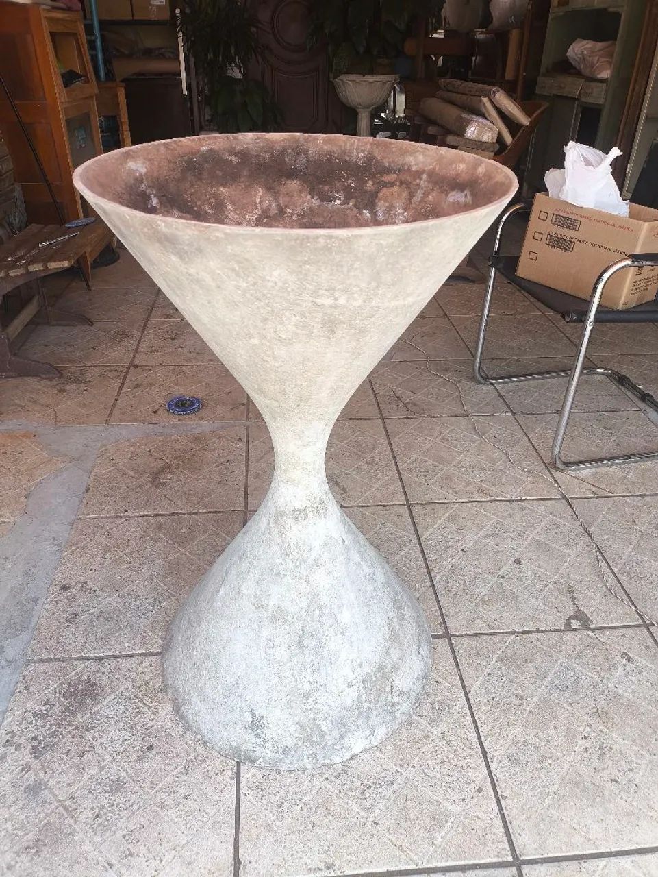 vaso Eternit anos 70