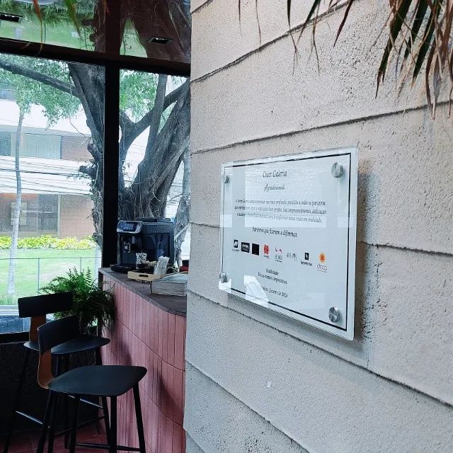 Placa de vidro para decorar fachada - Foto 2