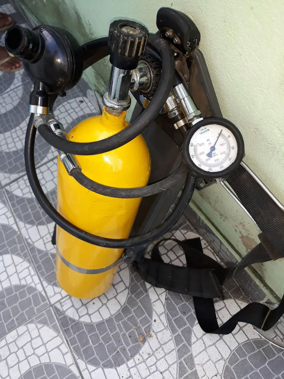 Cilindro respiratório salvamento e confinado  - Foto 2