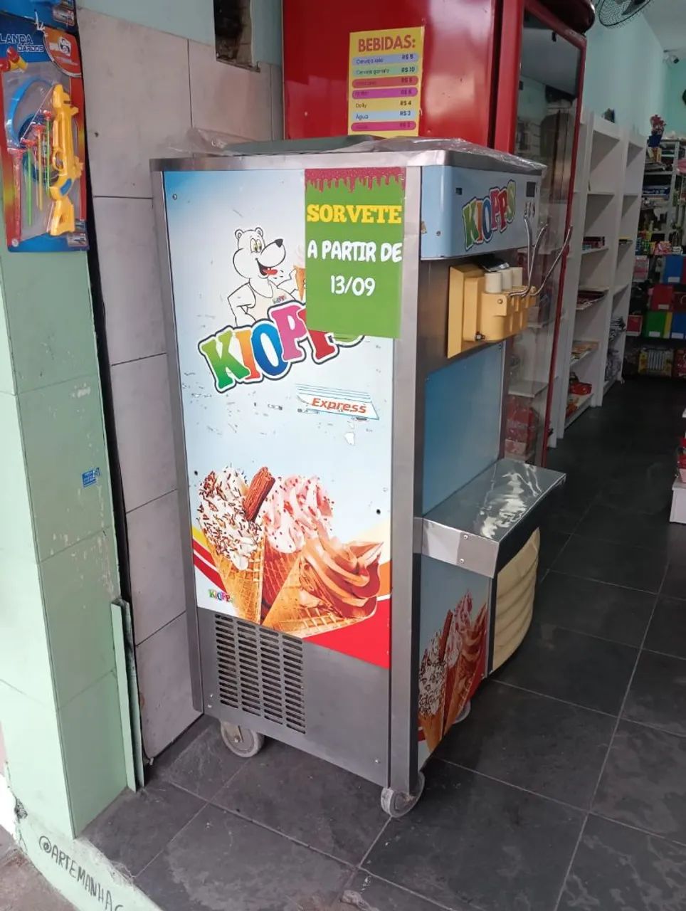 Máquina de sorvete expresso  - Foto 4