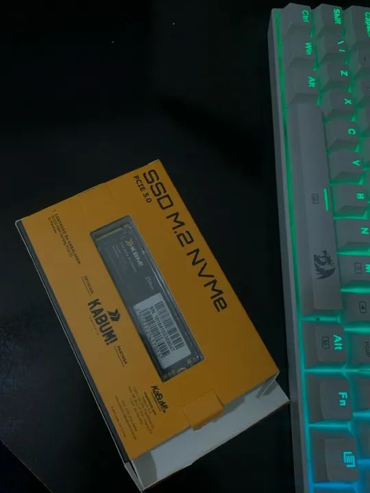 SSD KBM! Gaming, 256GB, M.2 NVMe, PCIe, Leitura 1800 MB/s, Gravação 1300 MB/s, Preto - Foto 3