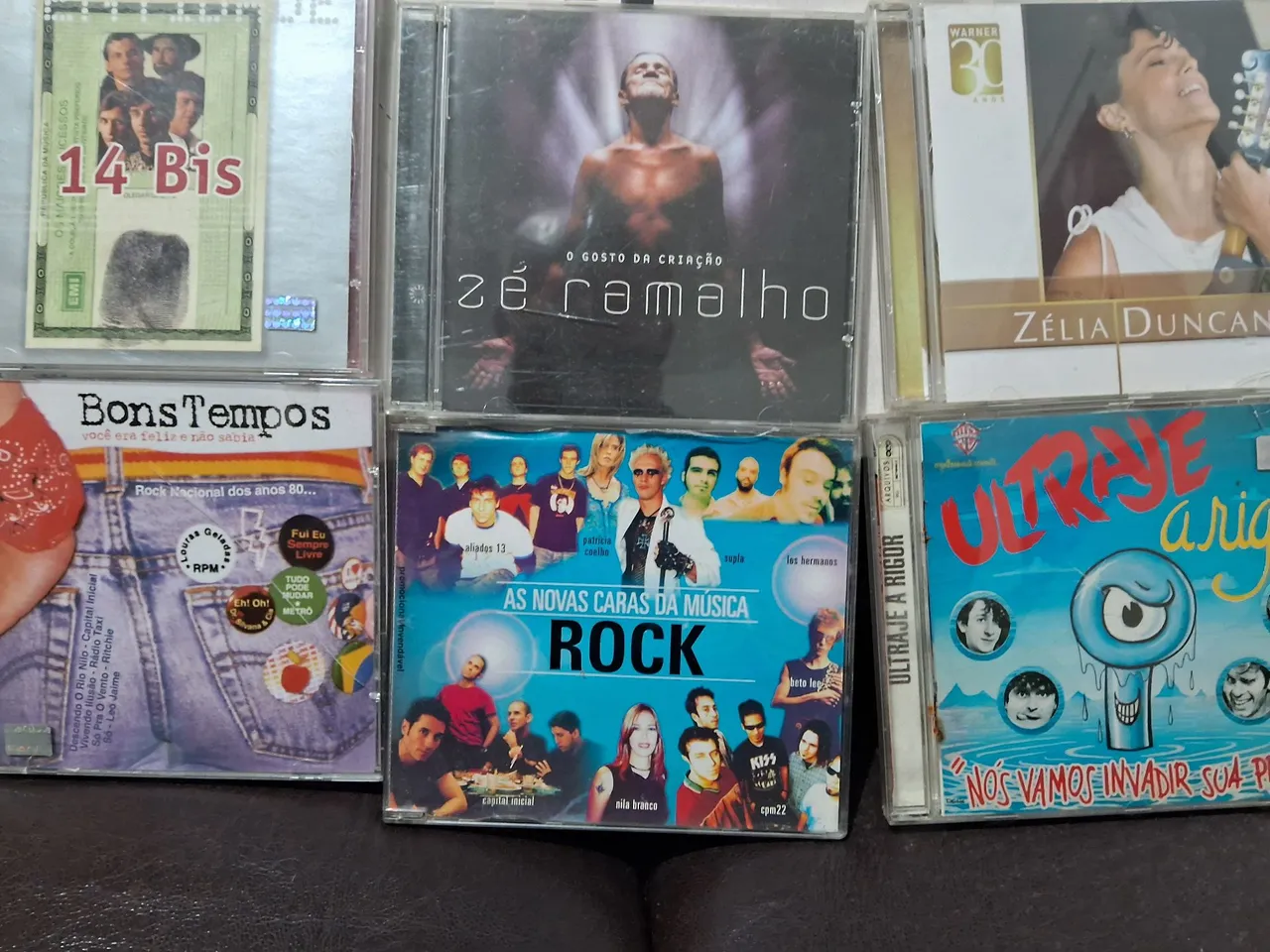 Coleção de CDs de Rock Nacional e MPB - Anos 80/90