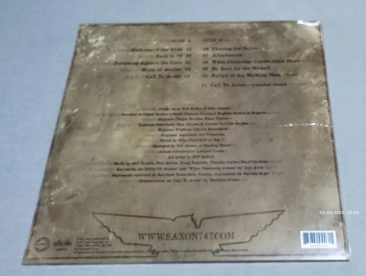 Saxon - Call to Arms LP vinil  - Foto 3