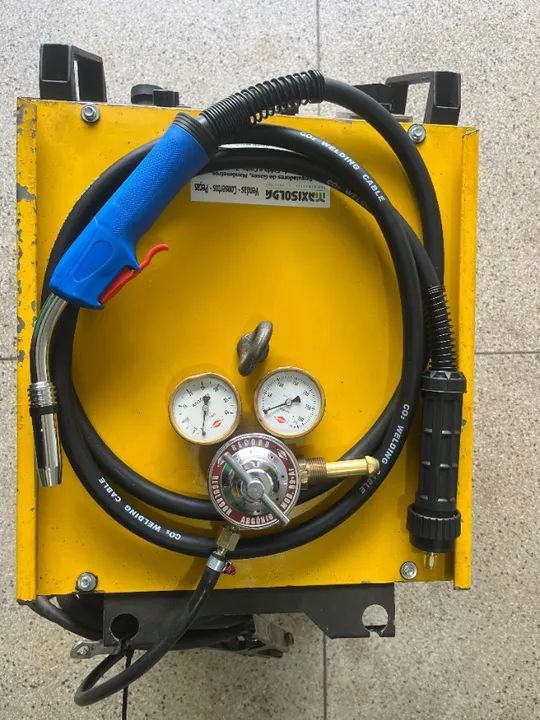 Maquina de Solda Mig Smasheld 250 Esab Trifásica (Usada) - Foto 5
