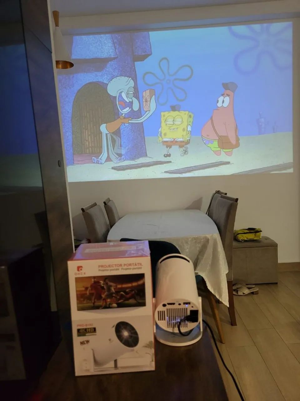 Projetor Portátil 4K Android 5G Onex 