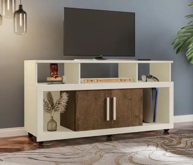 Rack Star Off White/Canela (PAGAMENTO NA ENTREGA)