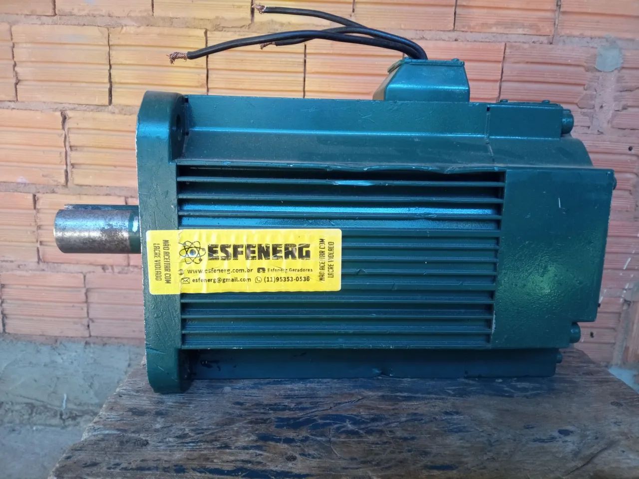 GERADOR DE RODA D'ÁGUA 3KVA (3000 VATS) - Foto 3