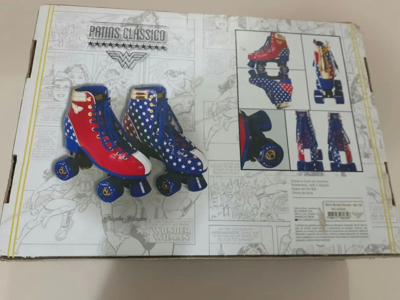 Patins Roller Derby Wonder Woman - Foto 3