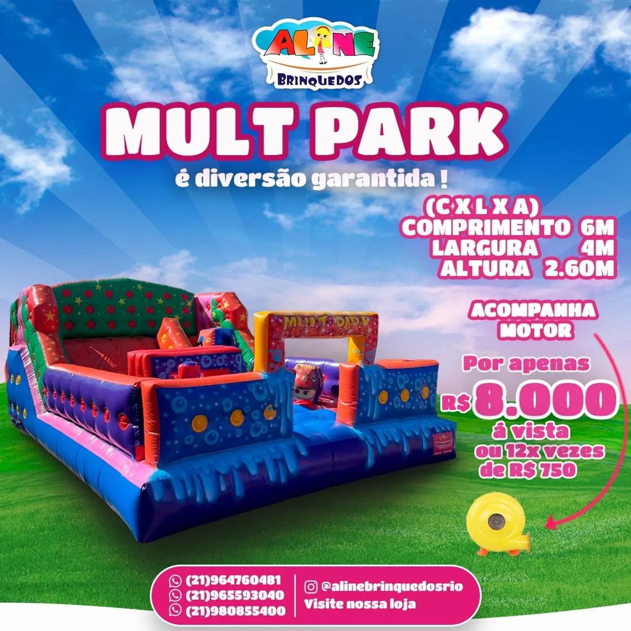 Tobogã Premium Slide 2 em 1 - Diversão Garantida! - Foto 5