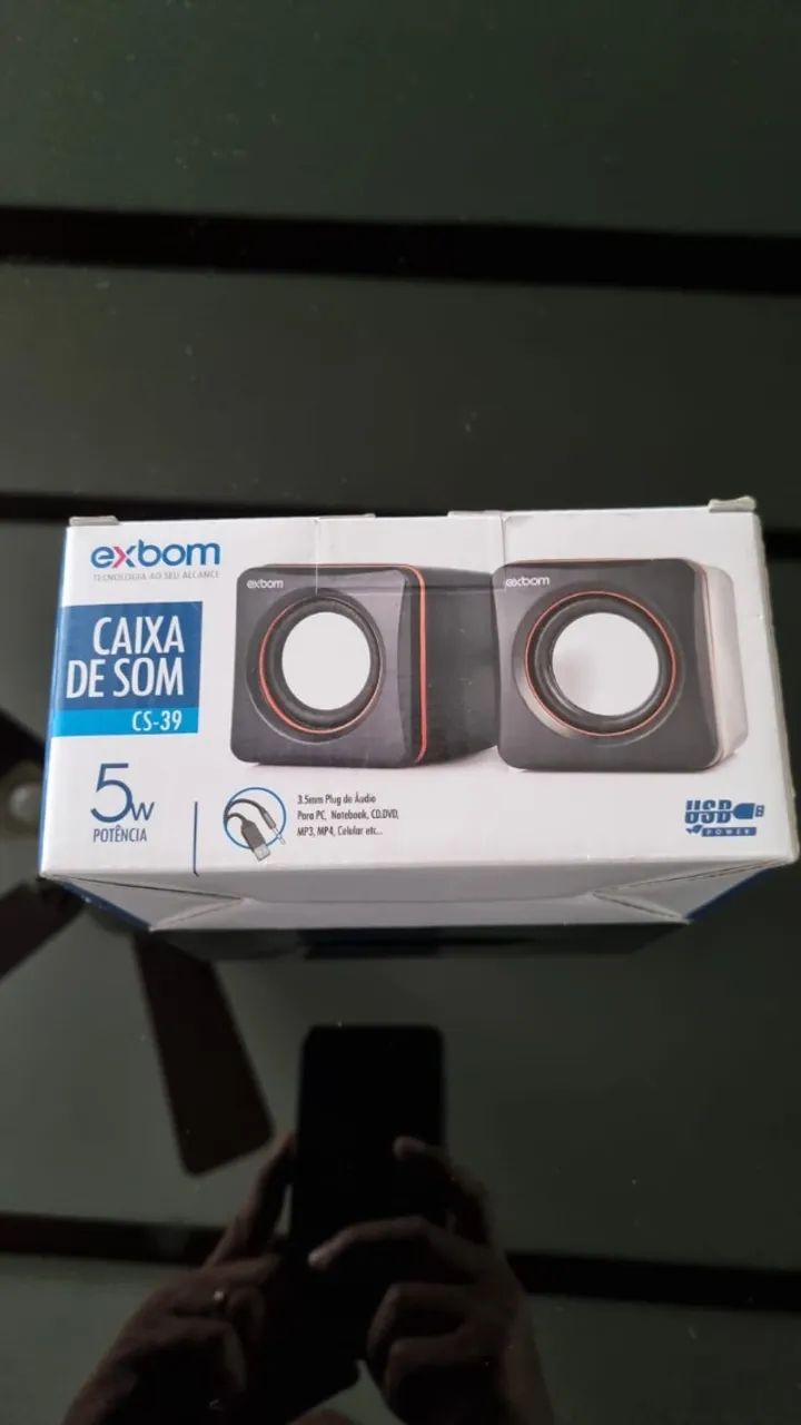 Caixa De Som Exbom 5 W R.m.s Cs 39  - Foto 2