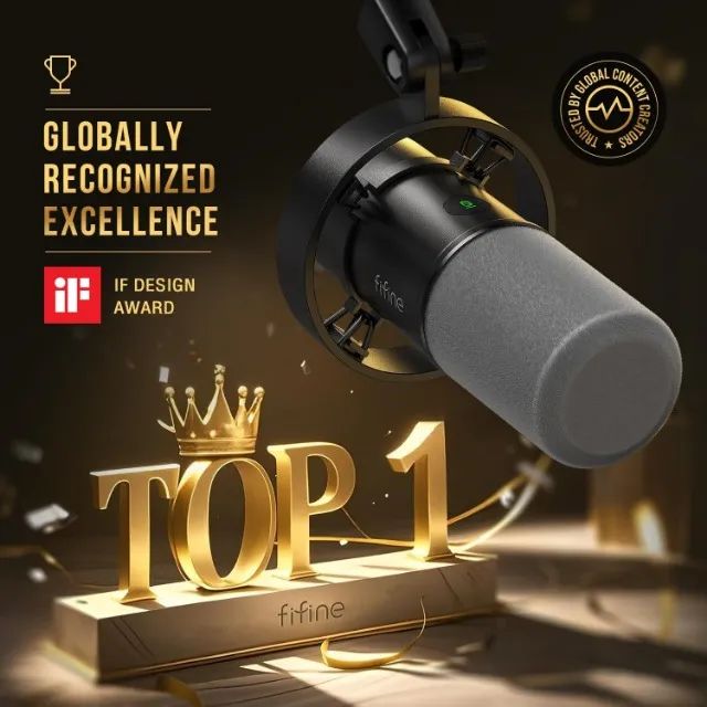 Microfone Fifine K688  - Foto 6